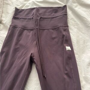 Purple High-Waisted Leggings